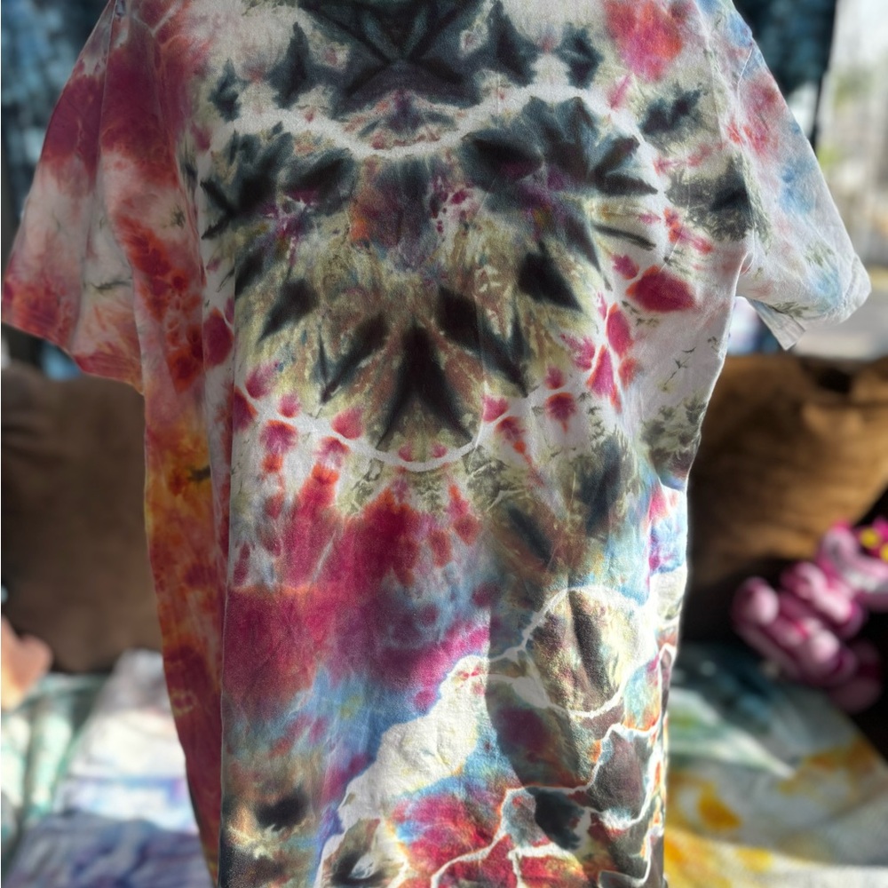 Vibrant Multicolor Tie-Dye T-Shirt